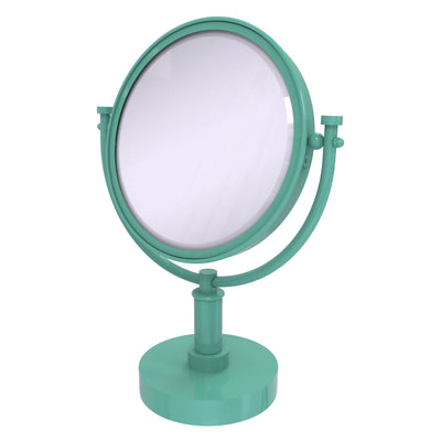 8 Inch Vanity Top Make-Up Mirror with Smooth Accents