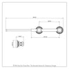 Retractable Closet Valet Rod - Perfect for Steaming & Temporary Hanging