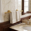 Dottingham Collection Wall Mounted Horizontal Guest Towel Holder