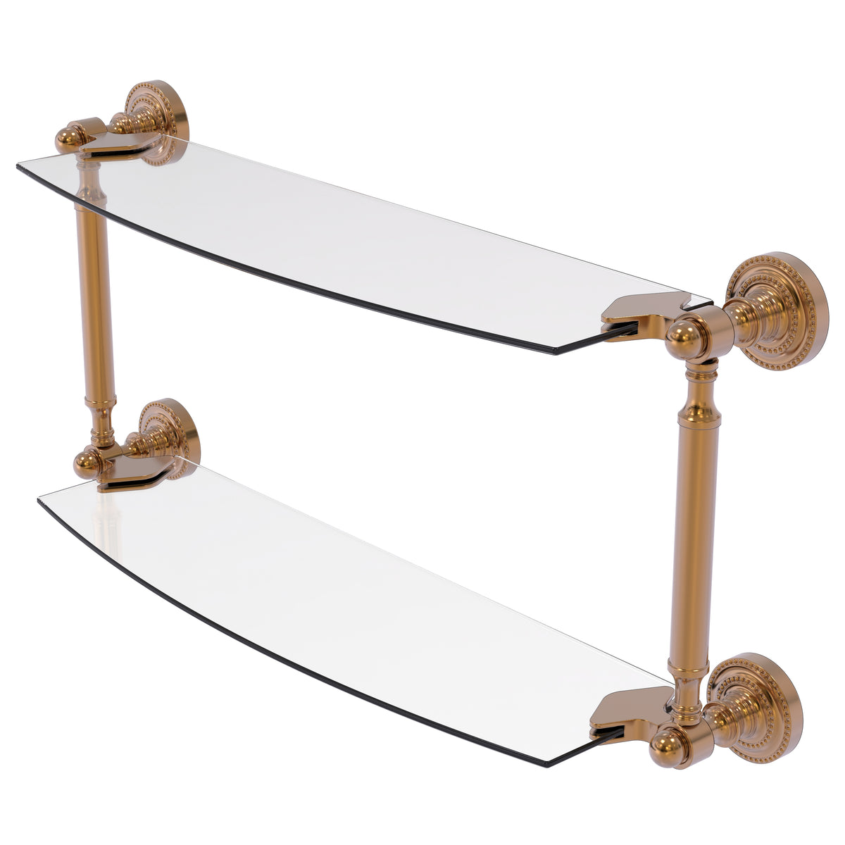 Dottingham Collection Two Tiered Glass Shelf