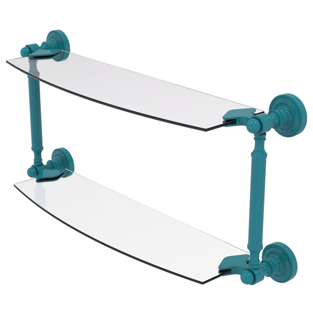 Dottingham Collection Two Tiered Glass Shelf