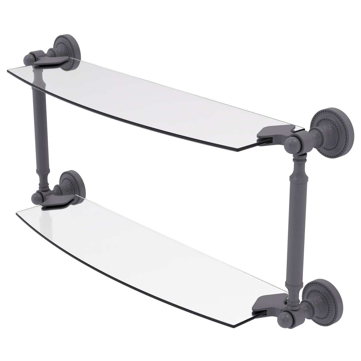 Dottingham Collection Two Tiered Glass Shelf