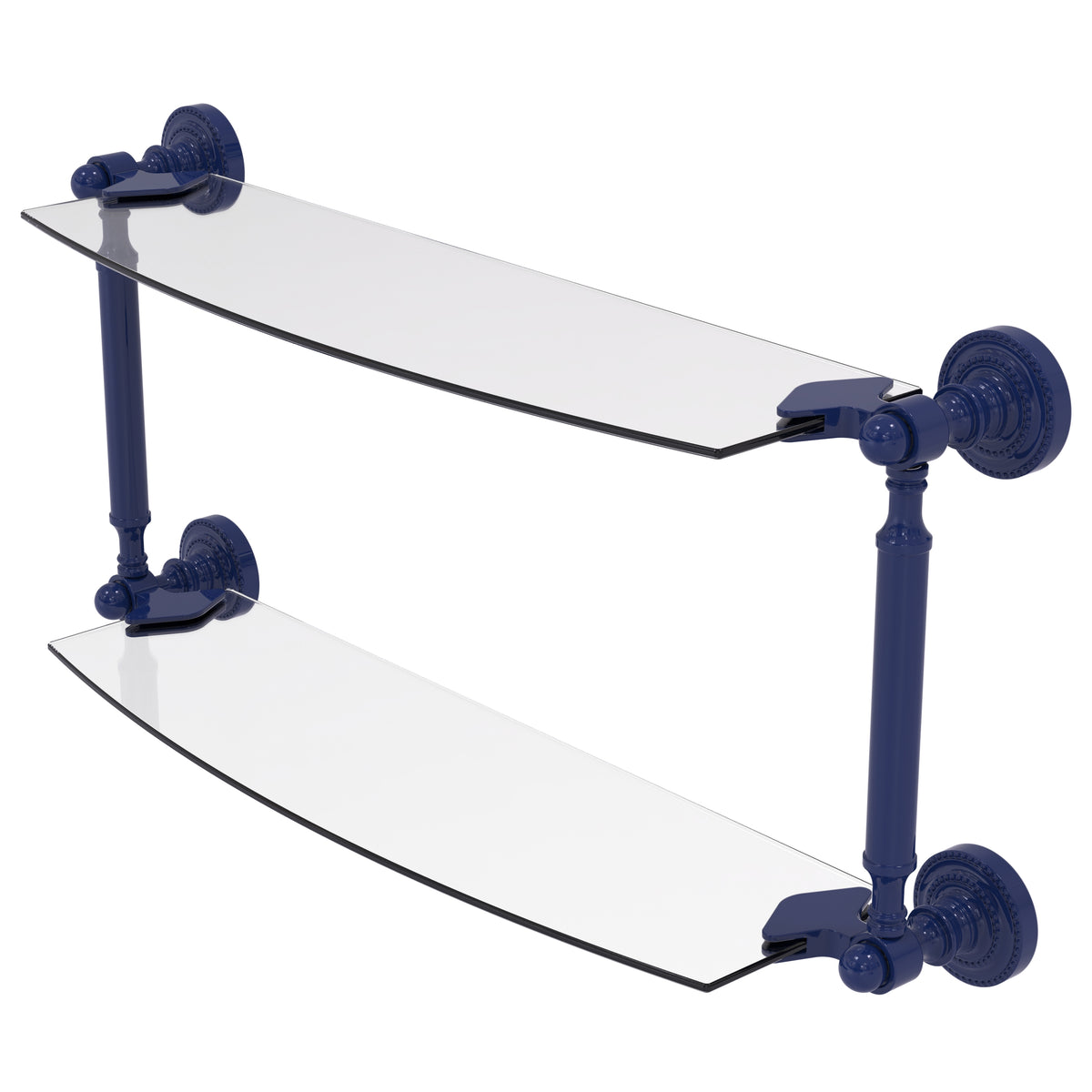 Dottingham Collection Two Tiered Glass Shelf