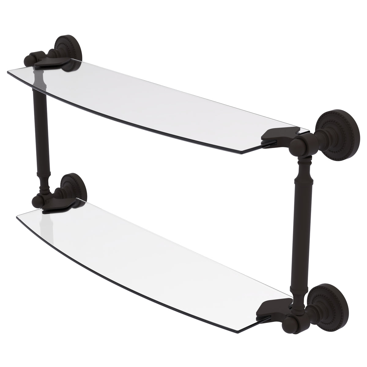Dottingham Collection Two Tiered Glass Shelf