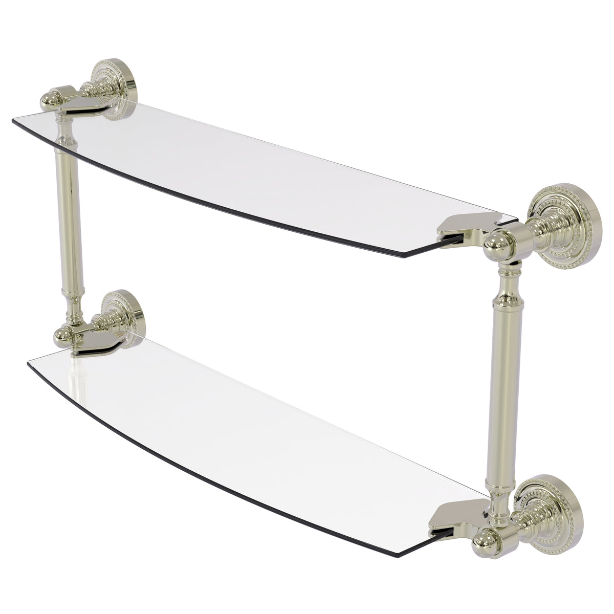 Dottingham Collection Two Tiered Glass Shelf