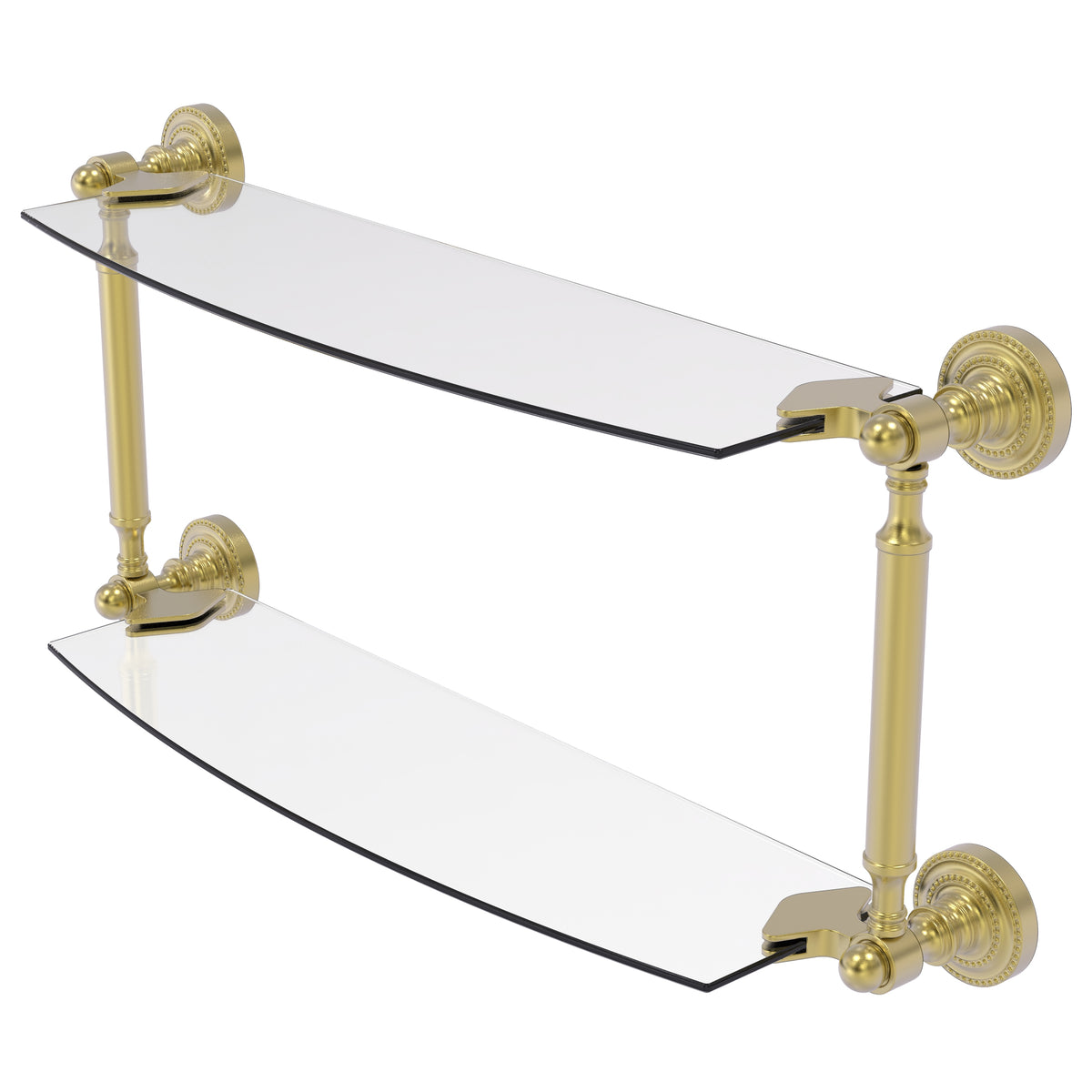 Dottingham Collection Two Tiered Glass Shelf