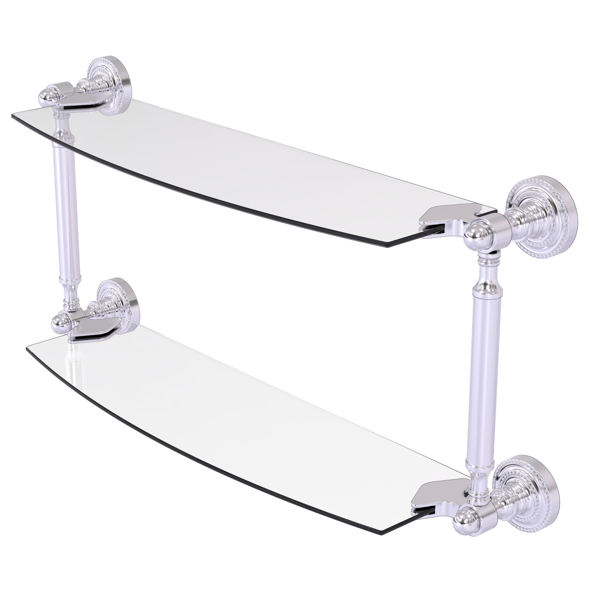 Dottingham Collection Two Tiered Glass Shelf