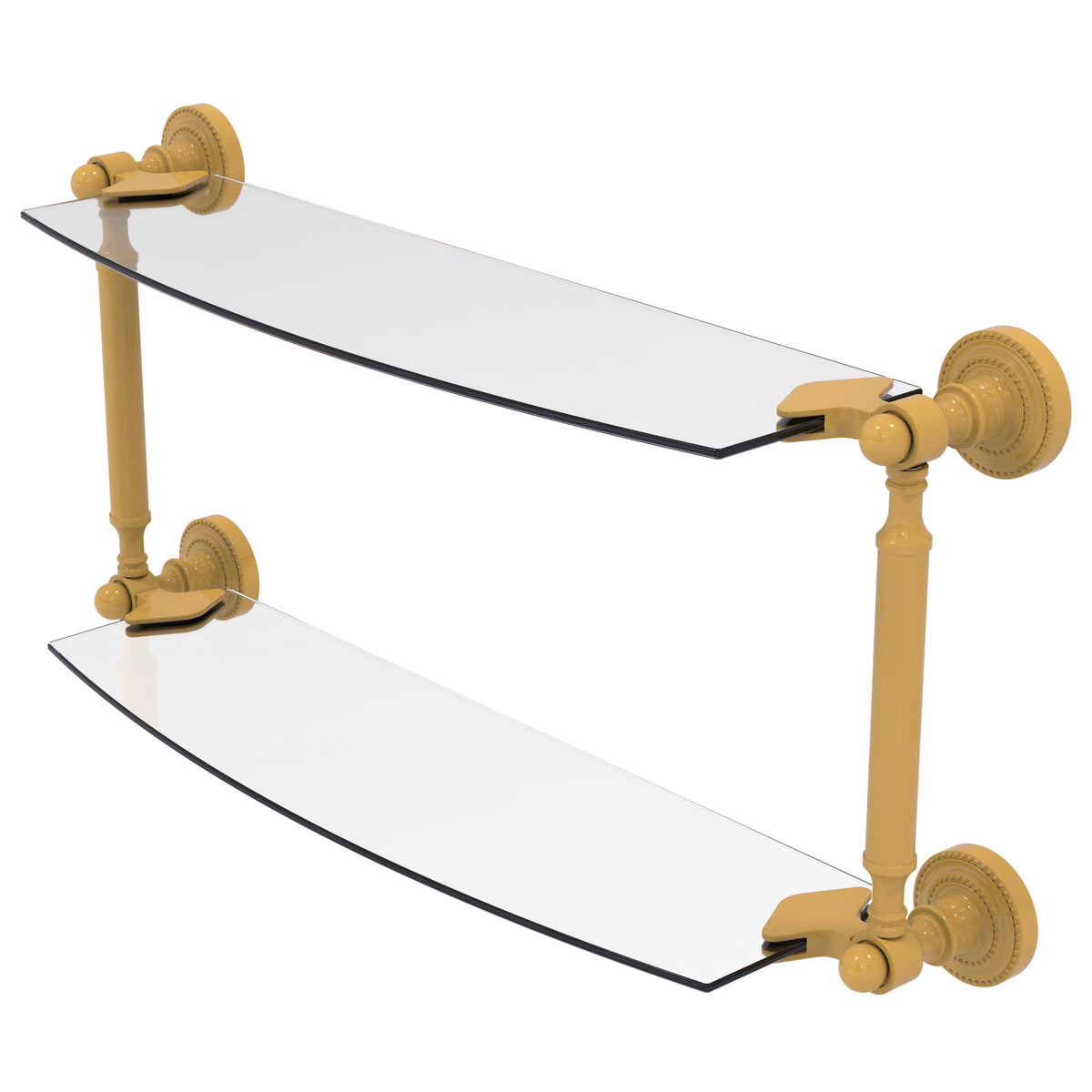 Dottingham Collection Two Tiered Glass Shelf