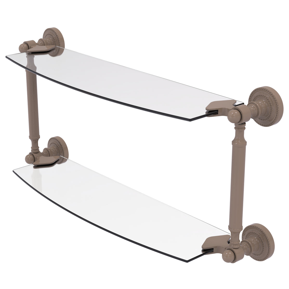 Dottingham Collection Two Tiered Glass Shelf