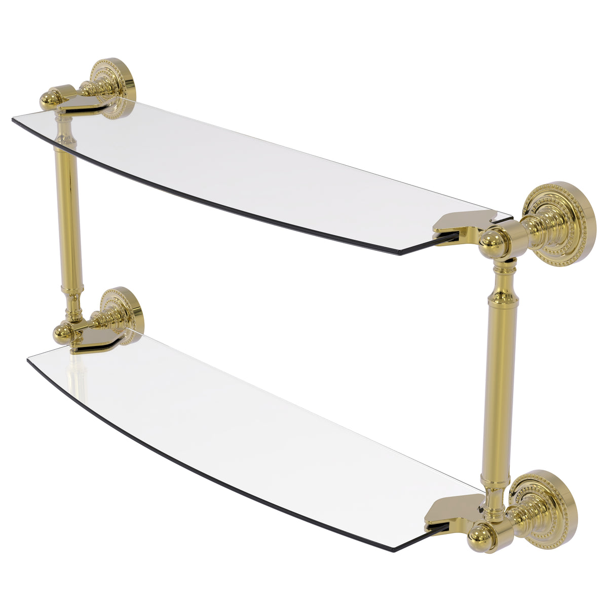 Dottingham Collection Two Tiered Glass Shelf
