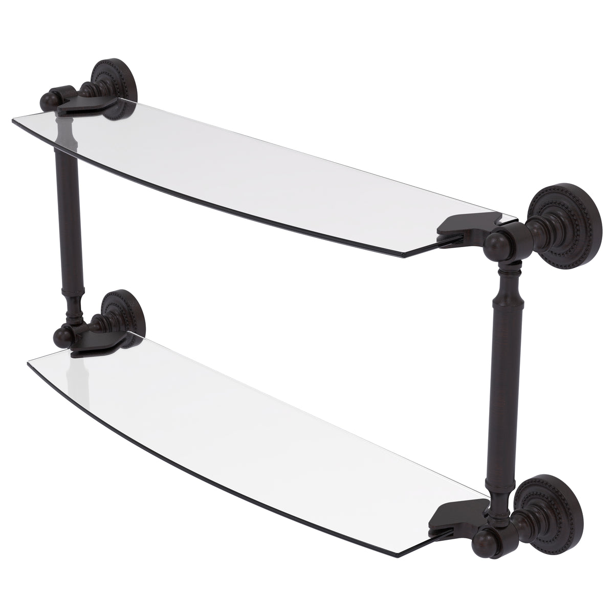 Dottingham Collection Two Tiered Glass Shelf