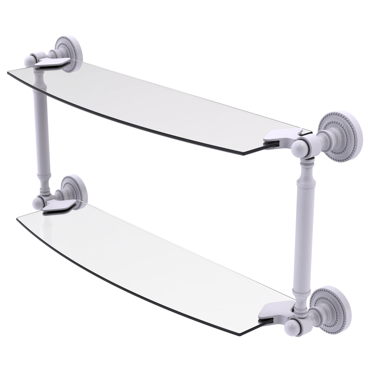 Dottingham Collection Two Tiered Glass Shelf