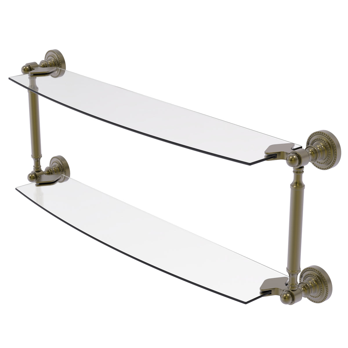 Dottingham Collection Two Tiered Glass Shelf