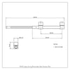 Space Saving Retractable Valet Garment Rod