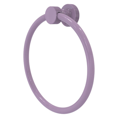 Foxtrot Collection 6 Inch Round Towel Ring - Solid Brass Wall Mount