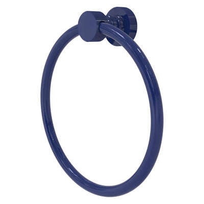 Foxtrot Collection 6 Inch Round Towel Ring - Solid Brass Wall Mount