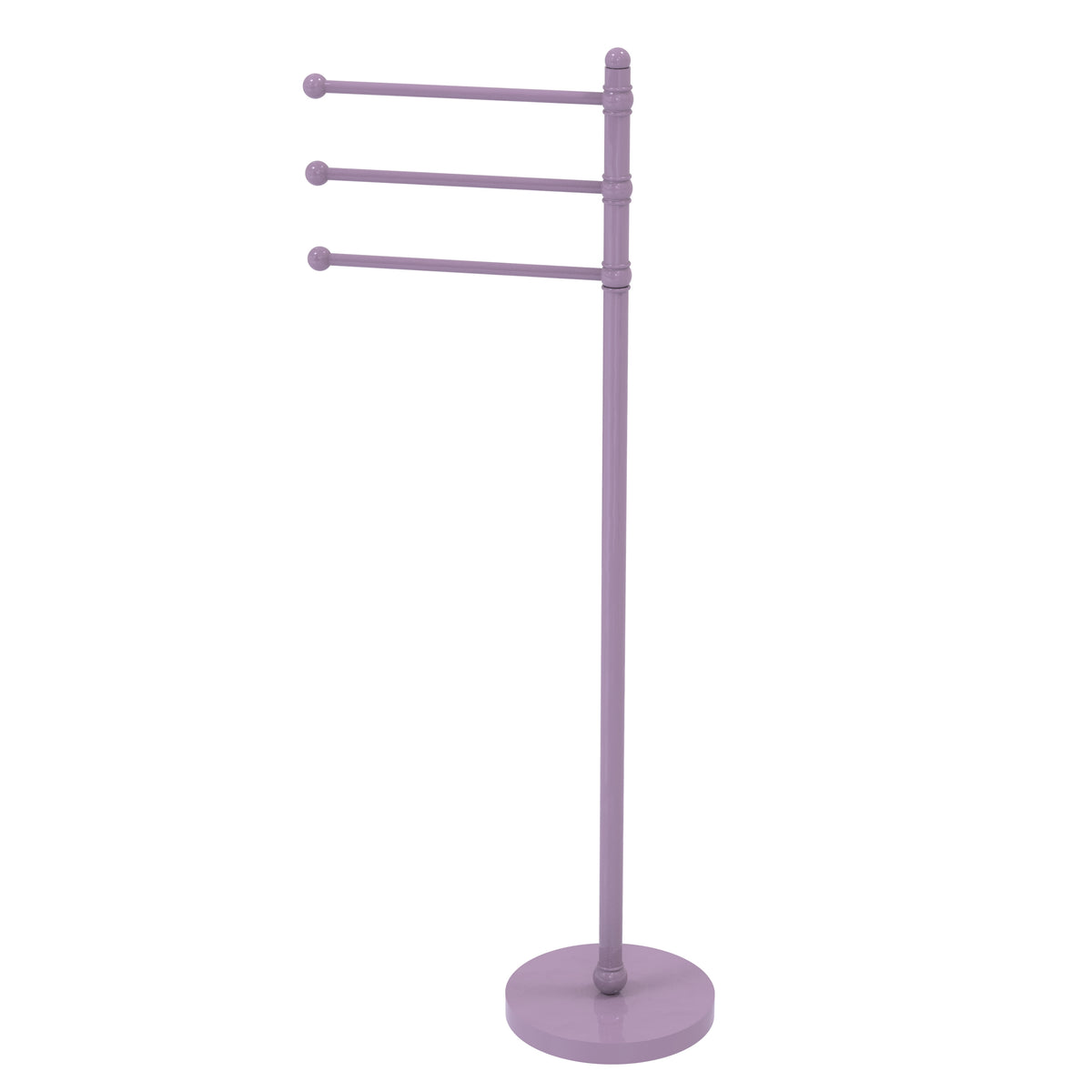 49 Inch Towel Stand with 3 Pivoting Arms