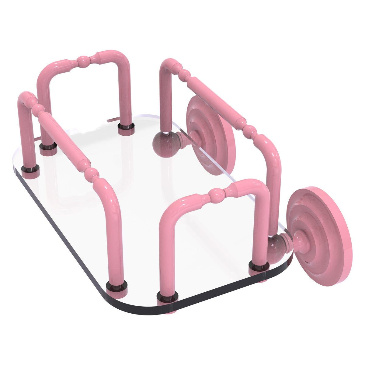Que New Wall Mounted Guest Towel Holder
