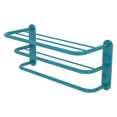 Three Tier Hotel Style Towel Shelf with Drying Rack