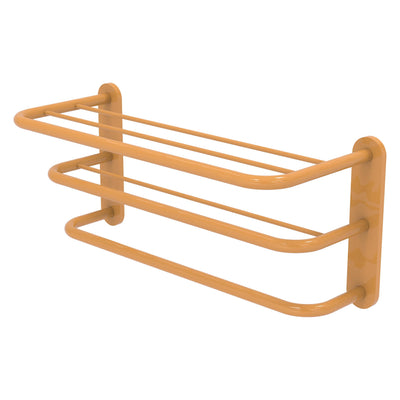 Three Tier Hotel Style Towel Shelf with Drying Rack