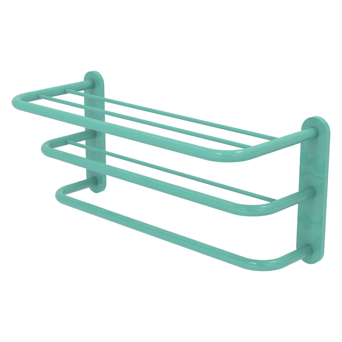 Three Tier Hotel Style Towel Shelf with Drying Rack