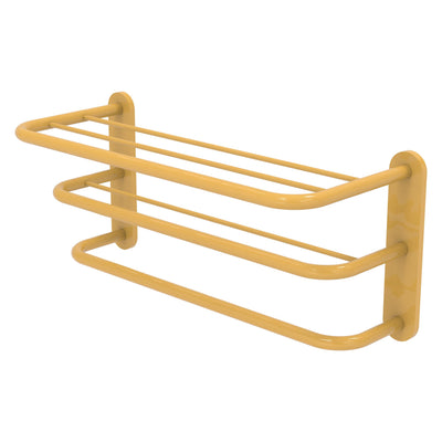 Three Tier Hotel Style Towel Shelf with Drying Rack