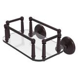 Monte Carlo Collection Wall Mounted Glass Guest Towel Tray