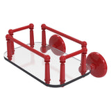 Monte Carlo Collection Wall Mounted Glass Guest Towel Tray