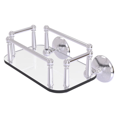Monte Carlo Collection Wall Mounted Glass Guest Towel Tray