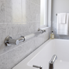 Modern Style Reeded Grab Bar
