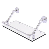 Prestige Skyline Floating Glass Shelf with Gallery Rail
