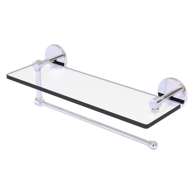 Prestige Skyline Collection Paper Towel Holder with Glass Shelf