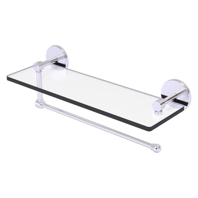 Prestige Skyline Collection Paper Towel Holder with Glass Shelf