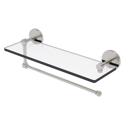 Prestige Skyline Collection Paper Towel Holder with Glass Shelf