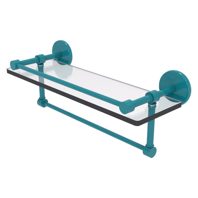 Prestige Skyline Collection Gallery Glass Shelf with Towel Bar