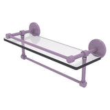 Prestige Skyline Collection Gallery Glass Shelf with Towel Bar