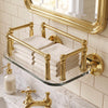 Prestige Skyline Collection Wall Mounted Glass Guest Towel Tray