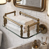 Prestige Skyline Collection Wall Mounted Glass Guest Towel Tray