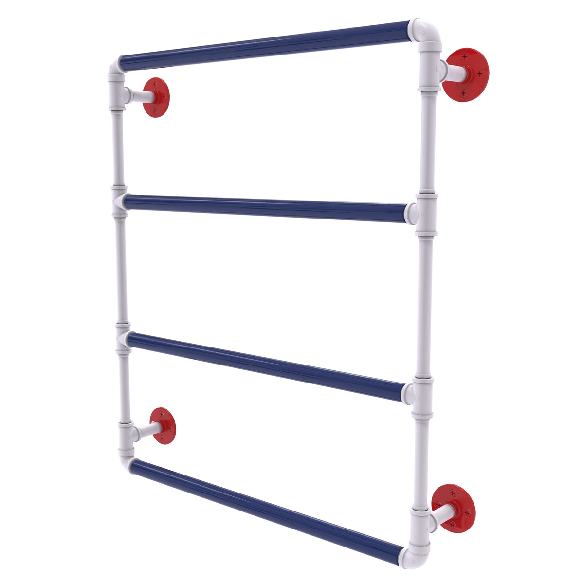 Patriotic Pipeline Collection Wall Mounted Ladder Towel Bar