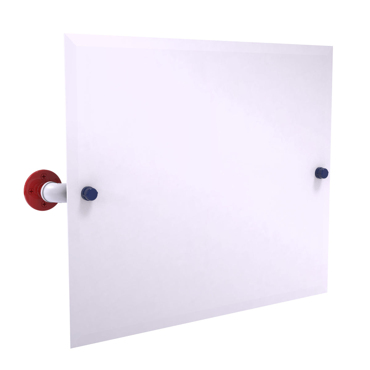 Patriotic Pipeline Collection Landscape Rectangular Wall Mounted Tilt Mirror