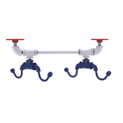 Patriotic Pipeline Collection Under Cabinet 4 Coffee Mug Rack