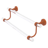 Pacific Grove Collection Double Towel Bar with Twisted Accents