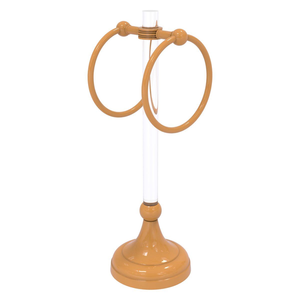 Pacific Grove Collection 2 Ring Vanity Top Guest Towel Ring
