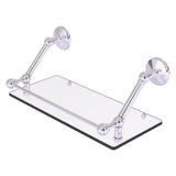 Prestige Monte Carlo Floating Glass Shelf with Gallery Rail