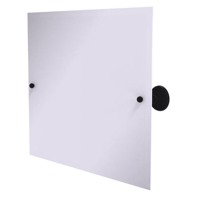Frameless Landscape Rectangular Tilt Mirror with Beveled Edge
