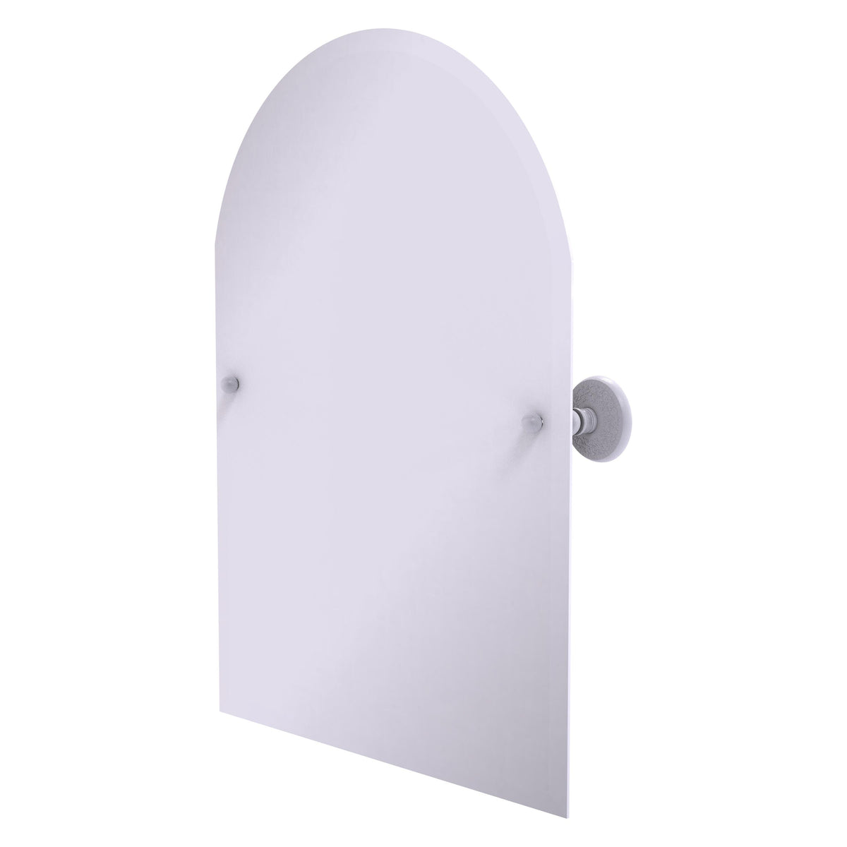 Frameless Arched Top Tilt Mirror with Beveled Edge