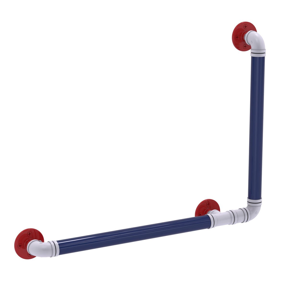 Patriotic Pipeline 90 Degree Grab Bar Right Hand