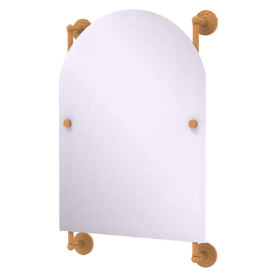 Prestige Que New Collection Arched Top Frameless Rail Mounted Mirror