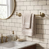 Prestige Que New Collection Towel Bar with Integrated Hooks