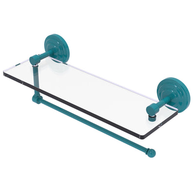 Prestige Que New Collection Paper Towel Holder with Glass Shelf